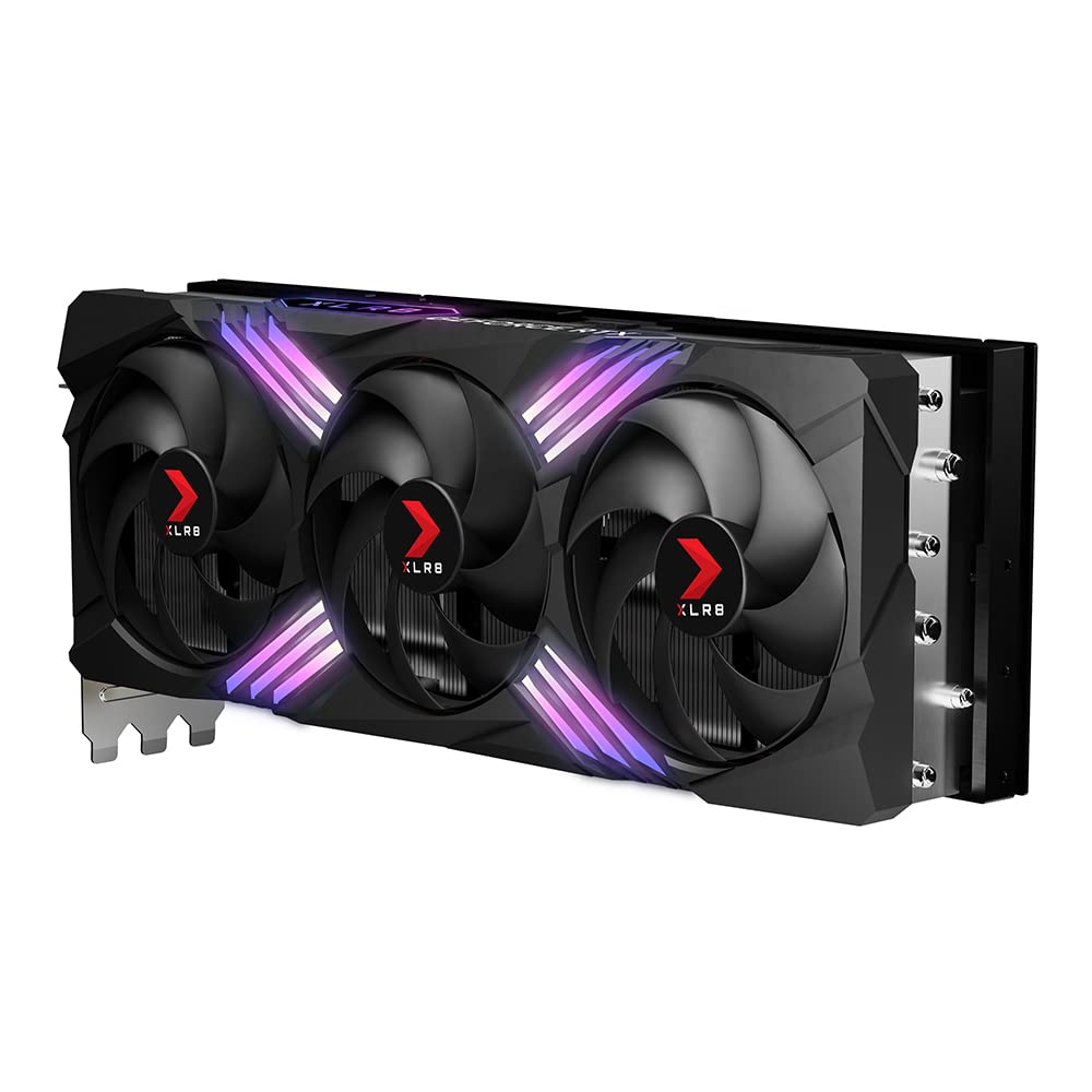 PNY GeForce RTX 4090 24GB XLR8 Gaming Graphics Card - Triple Fan, DLSS 3, ARGB, 384-bit PCIe 4.0, VCG