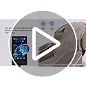 FUJIIRYOKI Calm Plus Flex Frame Track Massage Chair with Zero Gravity Technology, Electric Recliner, and Touchscreen Remot...