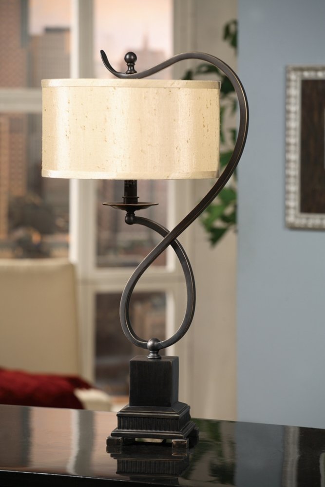 Crestview Cvacr160 Bronze Metal Table Lamp