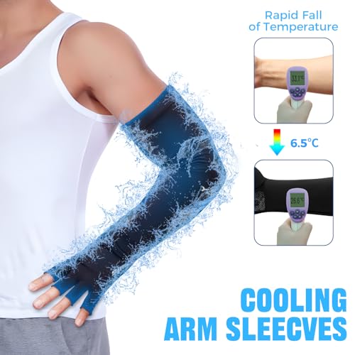 Qeedy UV Protection Gloves - Non Slip Sunblock Gloves for Summer Outdoor Fishing & Driving