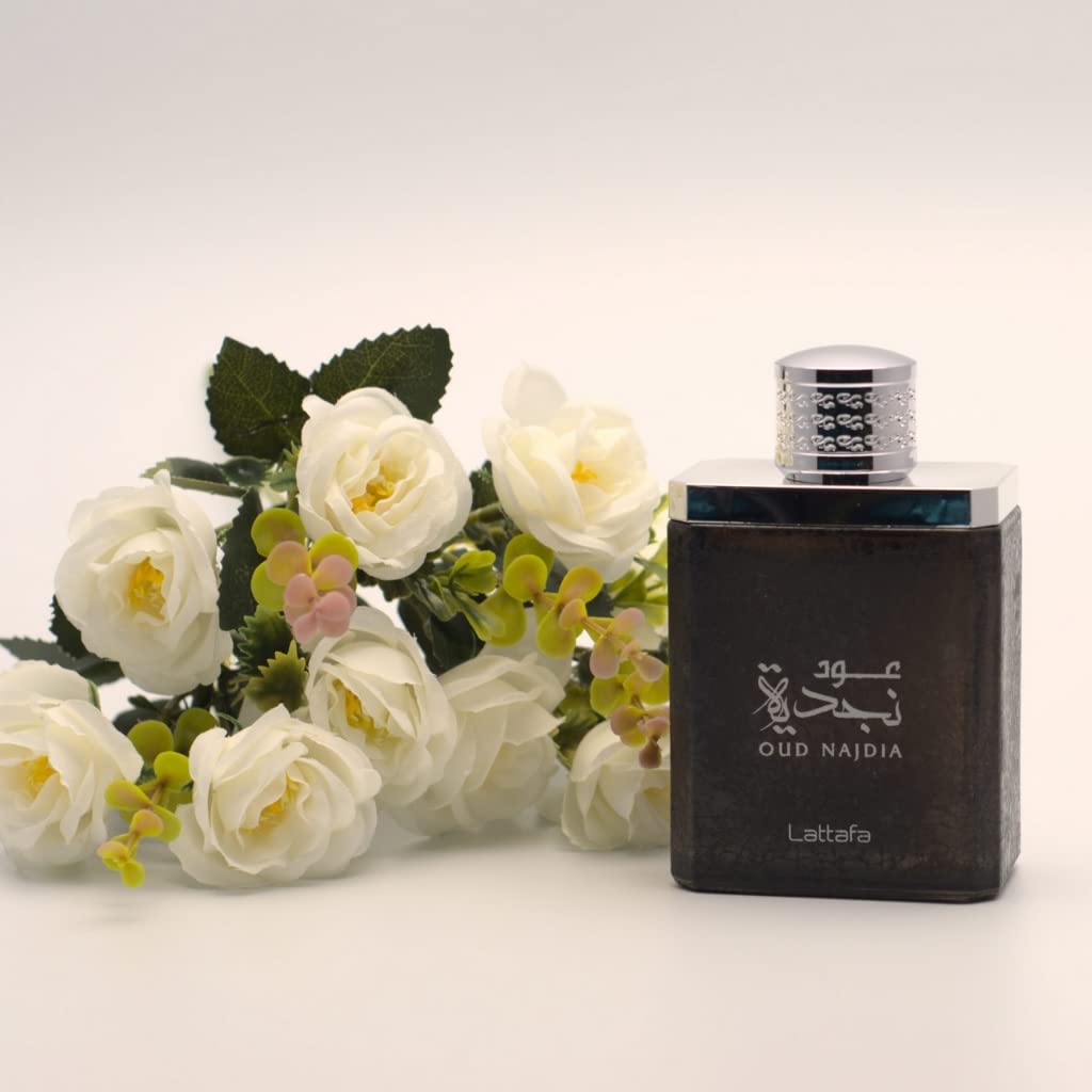 Lattafa Perfumes Oud Najdia for Unisex Eau de Parfum Spray, 3.4 Ounce