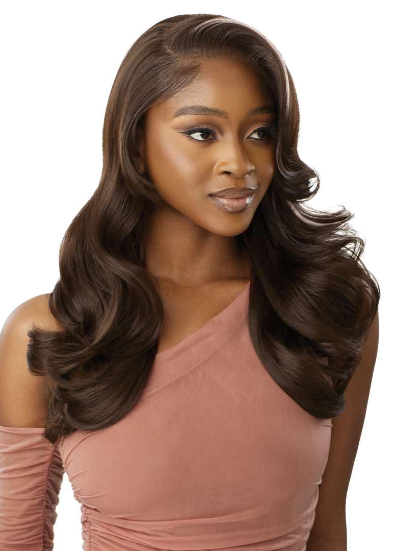 Outre Lace Front Wig - Perfect Hair Line 13X6 - Kihara (JET BLACK 1)