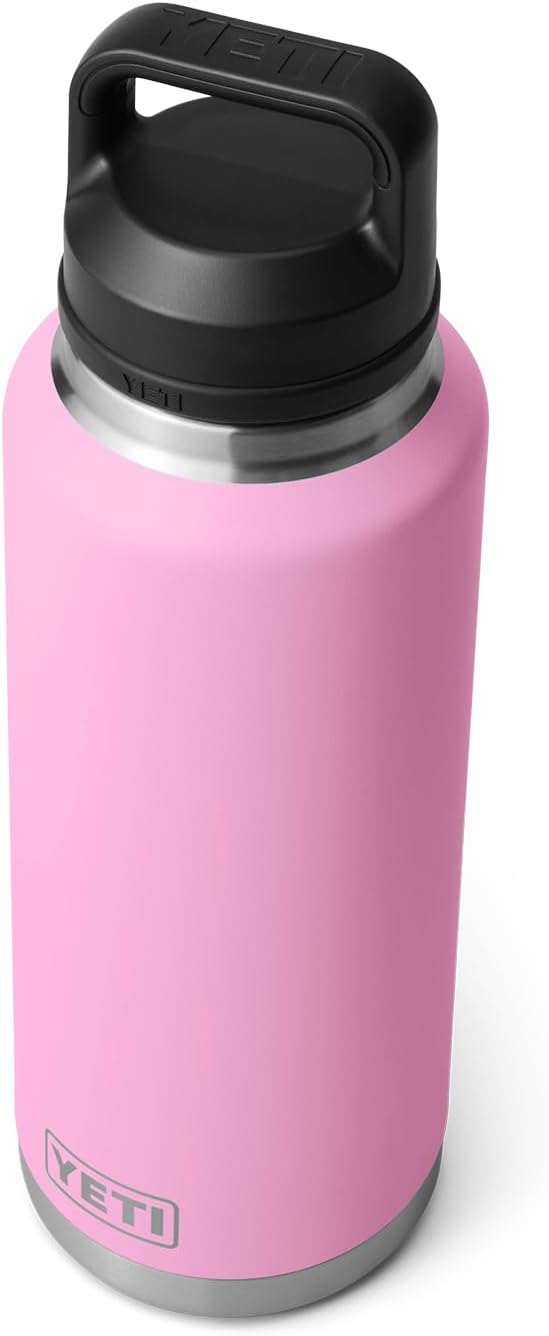 YETI Rambler 46 oz Bottle, Vacuum Insulated, Leakproof, Stainless Steel with Chug Cap