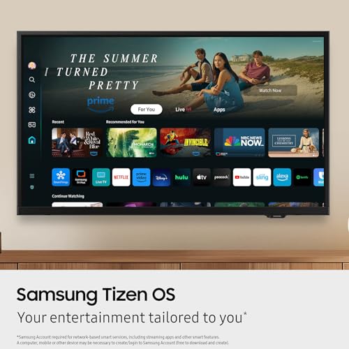 SAMSUNG 40-Inch Class Full HD F6000 Smart TV (2025 Model) HDR, Object Tracking Sound Lite, Knox Security, One UI Tizen, Sm...