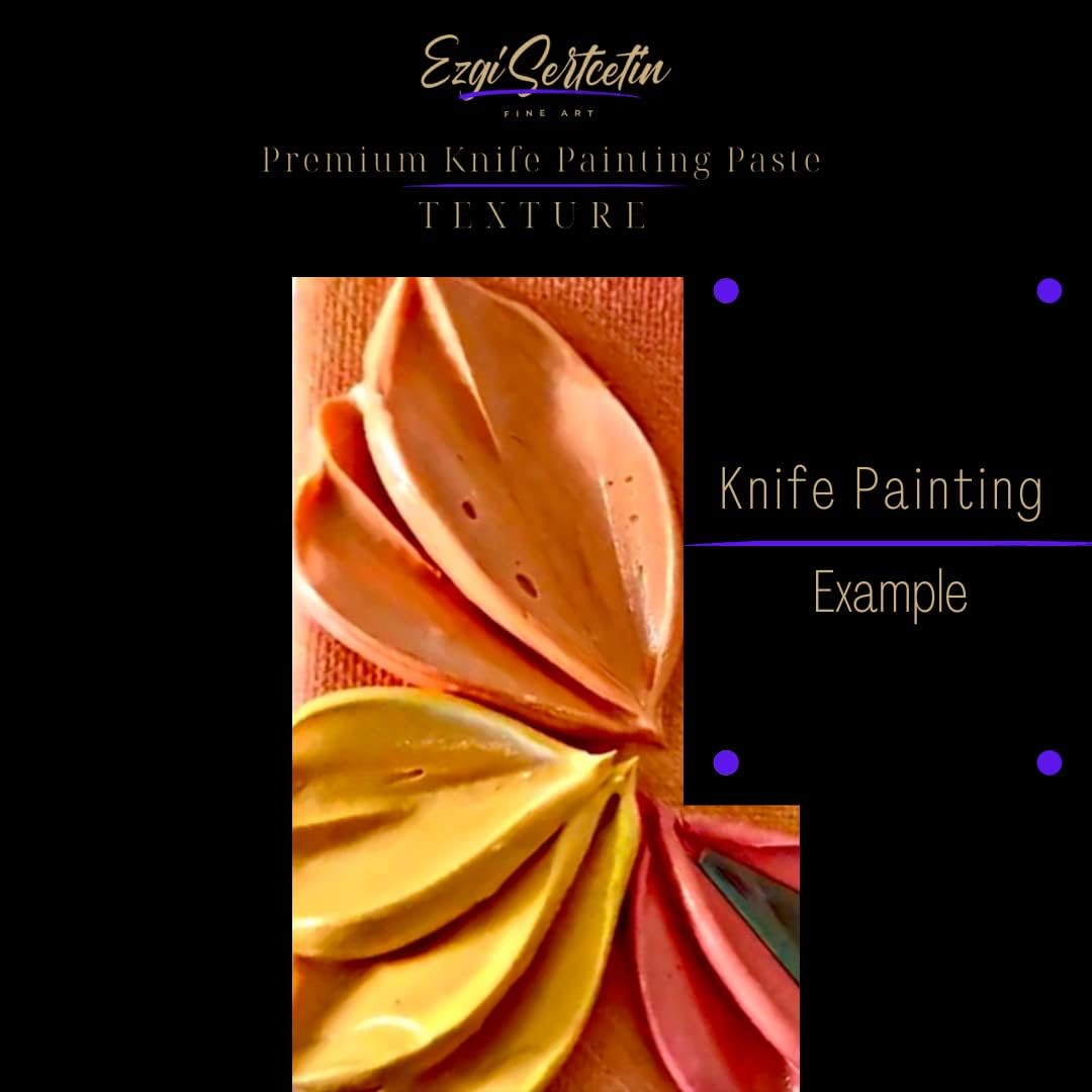 Premium Palette Knife Painting Paste|Texture Paste|Authentic Bright Colors|Ready to Use|Easy to Apply| 6oz (Neon Green)