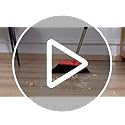 Heavy Duty Broom, 55 Inch Long Handle Outdoor Large Angle Brooms, Commercial Broom for Sweeping Indoor, for Home Garage Ki...