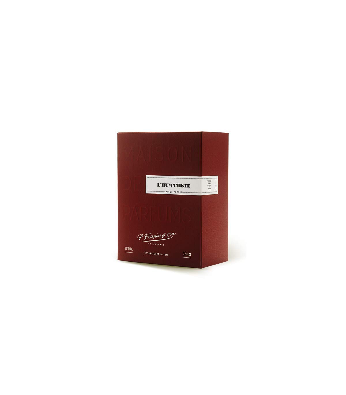 L'humaniste by Frapin Eau De Parfum Spray 3.3 oz Men