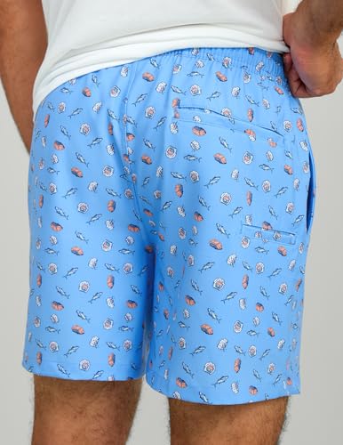 HUK Mens Pursuit Volley Pattern Short, Quick-Dry Shorts for Men