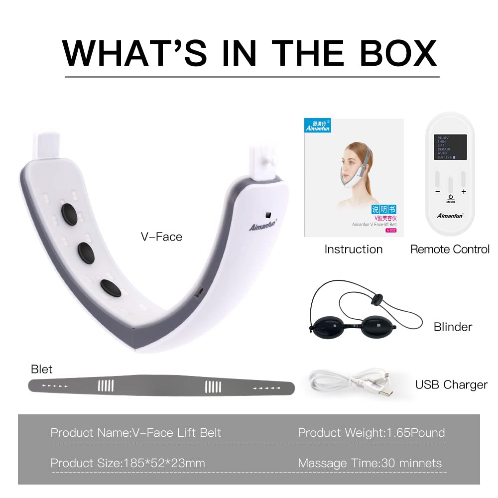 Aimanfun V-Face Electric Double Chin Device