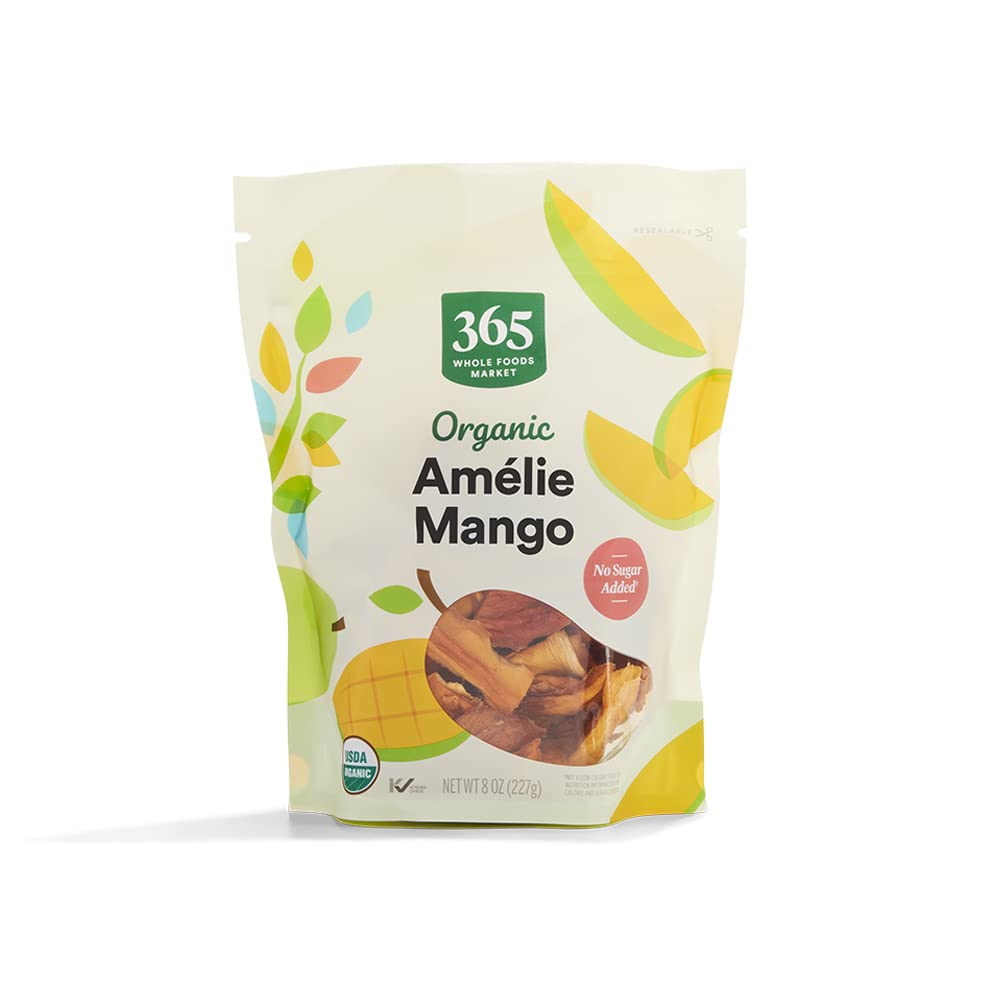 365 by Whole Foods Market Organic Amelie Mango - 8 Ounce (Pack of 1)
