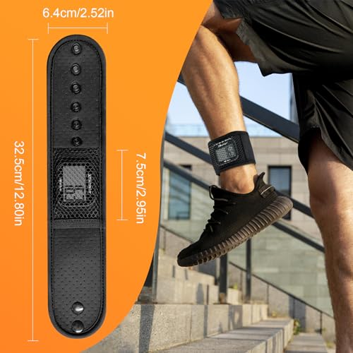 NESKLA Ankle Straps for Fitness Trackers, Soft Adjustment Pedometer Ankle Band Compatible with Fitbit, Breathable Mesh Spo...
