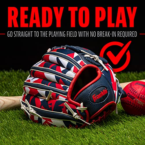 Franklin Sports Kids Baseball Gloves - RTP Youth Teeball Glove + Ball Set - Boys + Girls Teeball Mitt - Kids + Toddlers - ...