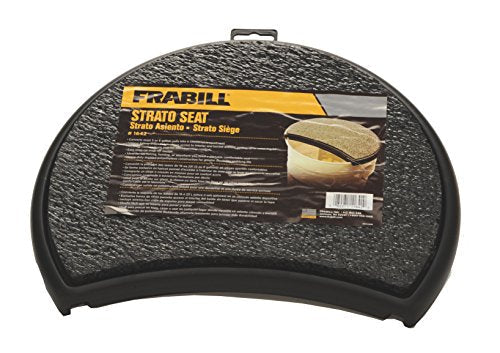 Frabill Strato Seat | Comfortable Snap on Lid with Foam Padding for Storage Bucket Seat Option