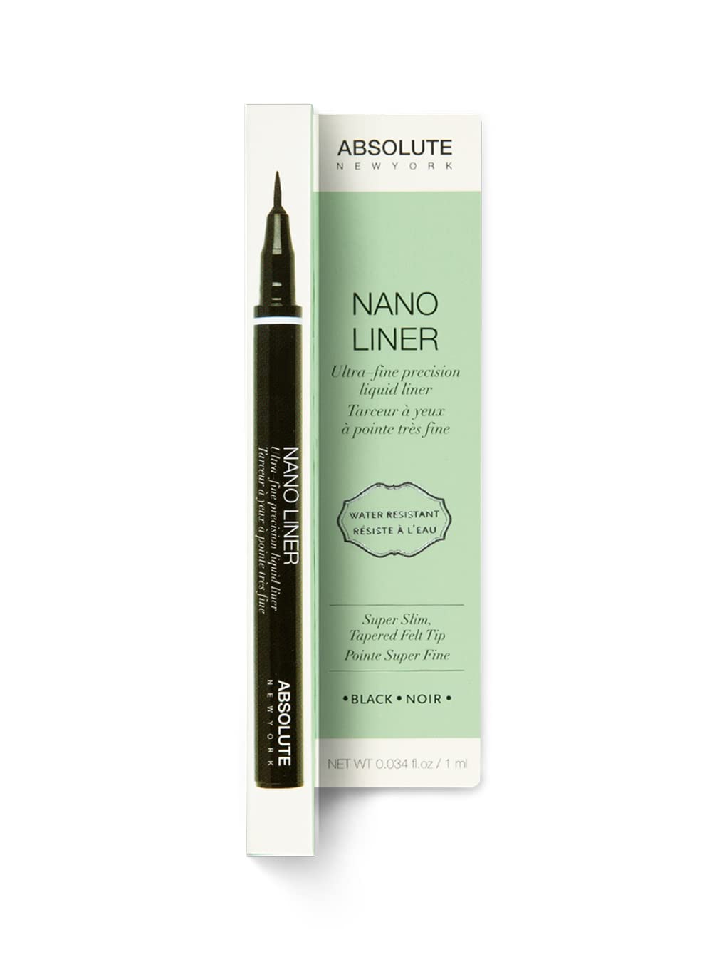 Absolute New York Nano Liner Super Slim Angled Tip Double Ended Liner