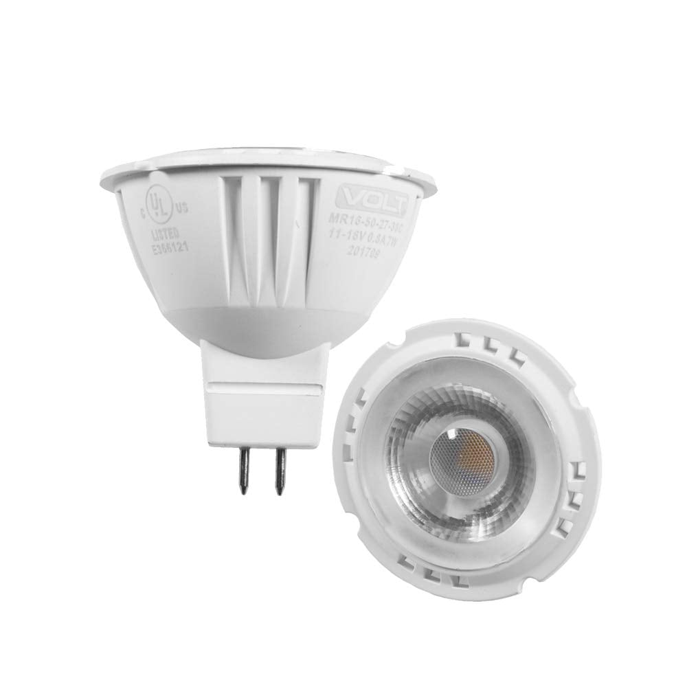 Volt Outdoor Spotlight - 12V Solid Copper With 5W 2700K Mr16 Led Bulb & Ground Stake