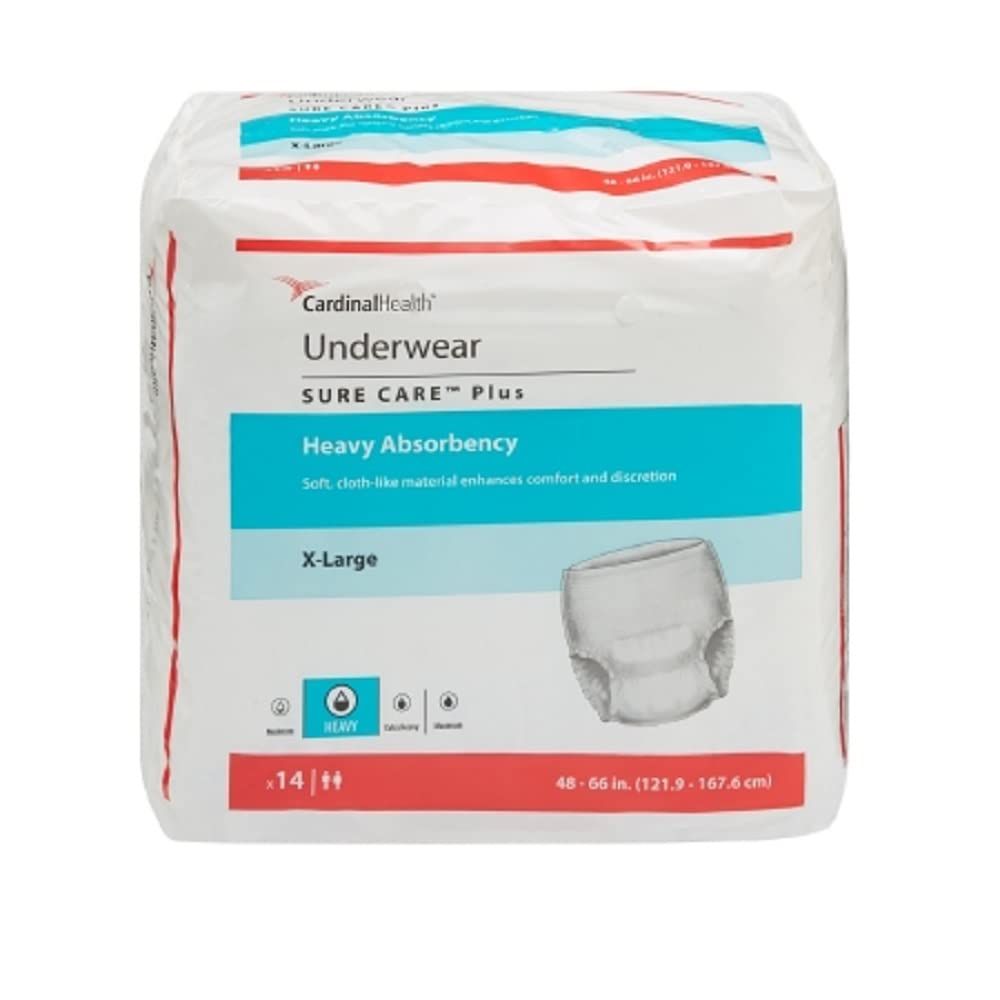 Sure Care Protective Underwear X-Large 48" - 66" (Case of 56)