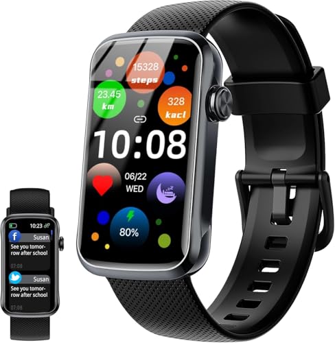 Fempoin Smart Watch, 1.47" HD Smartwatch for Women Men with 28 Sport Modes, IP68 Waterproof Fitness Tracker with 24/7 Hear...