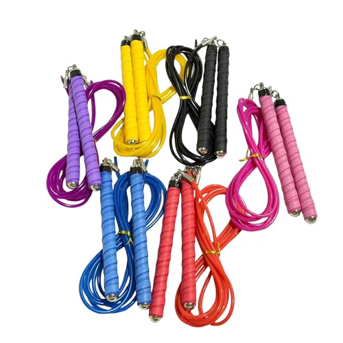 Buddy Lee Ninja Warrior Jump Rope – Adjustable Speed Rope for Fitness, HIIT, CrossFit & Boxing – Tangle-Free with Precisio...