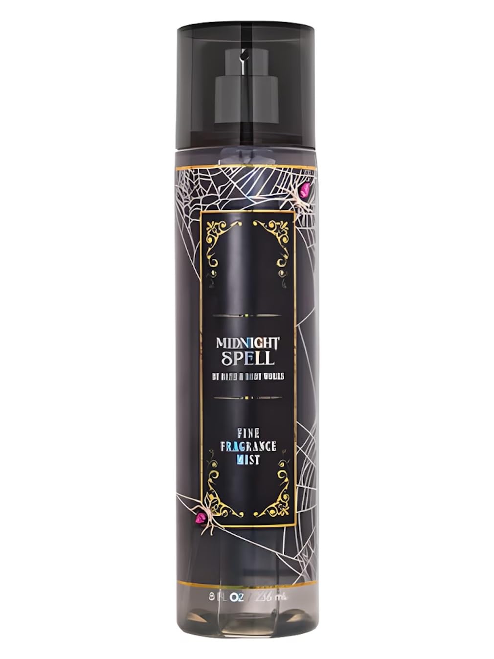 Bath and Body Works Fine Body Fragrance Mist 8 Fluid Ounce (Midnight Spell)