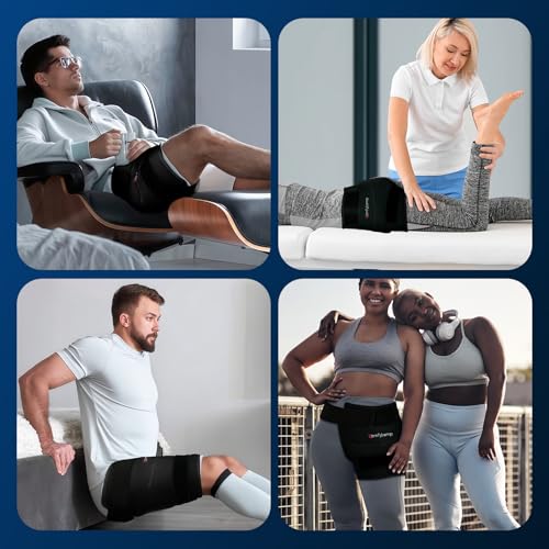 Comfytemp FSA Wearables Hip Ice Pack Wrap for Sciatica, Hip Replacement, Fracture, Ice Bags for Injuries, Reusable Gel Ice...