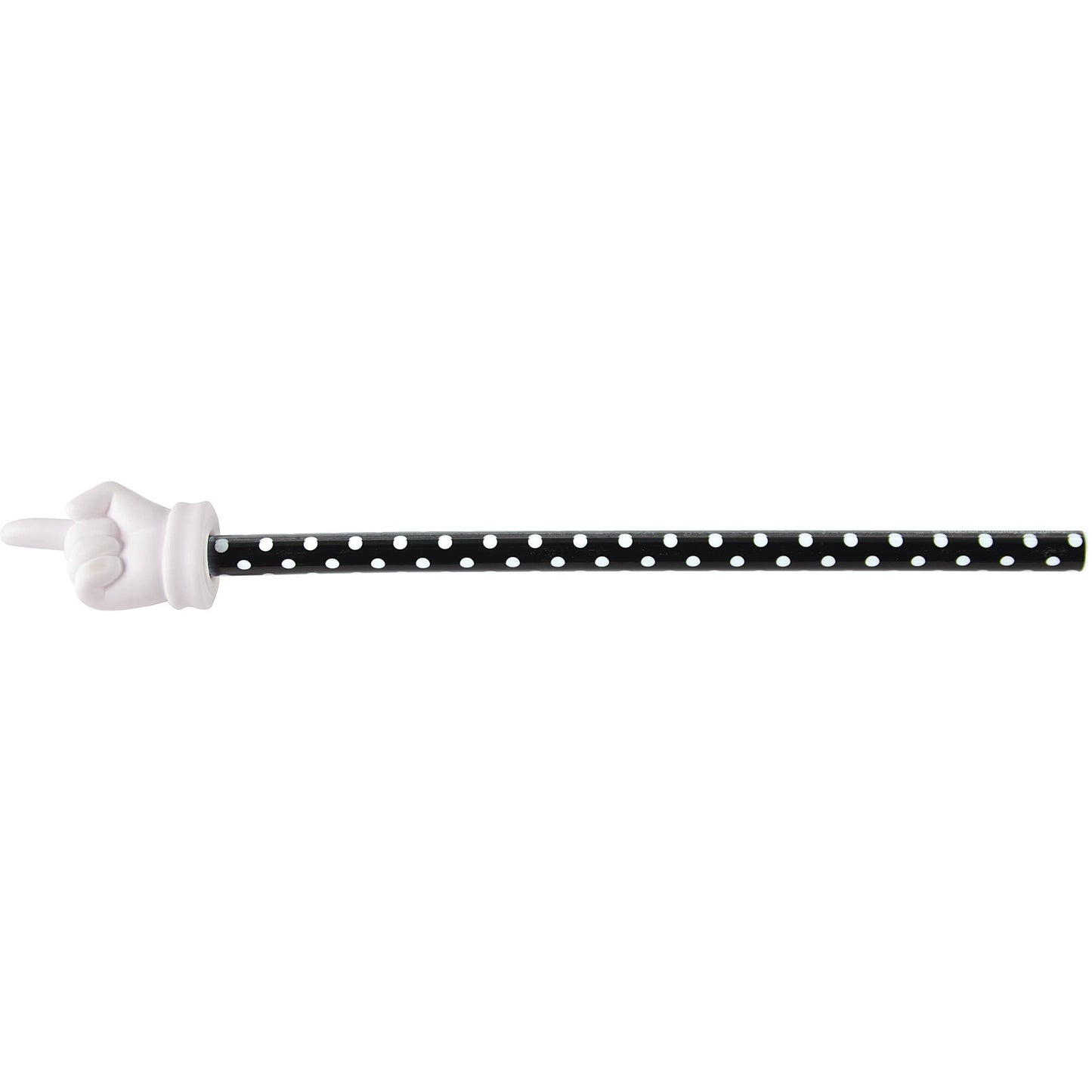Teacher Created Resources Black Polka Dots Hand Pointer, Pack Of 5
