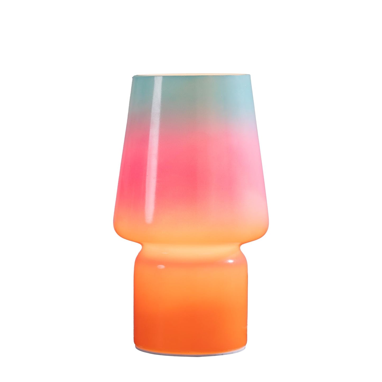 Sureyond Mushroom Lamp MotherS Day Gifts Small Table Lamp Cute Nightstand Kitchen Mini Lamp Glass Table Lamp Suitable For Bedrooms Kitchens Living Rooms Bedside Girl Gifts(Blue Gradient)