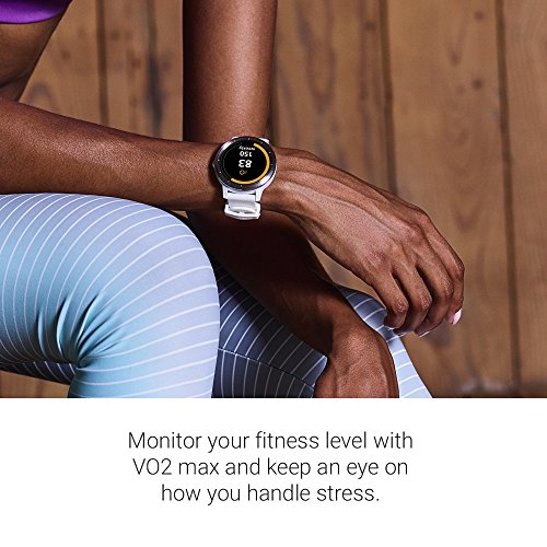 Garmin 010-01769-09 vívoactive 3, GPS Smartwatch with Contactless Payments and Built-in Sports Apps, 1.2", White/Rose Gold...