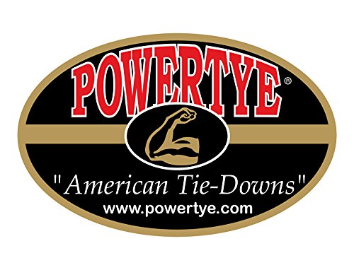PowerTye MFG - Endless Ratchet Straps - 1in x 7ft No Hooks, Premium Tie Down Straps for Motorcycle, Kayak, Truck & Trailer...