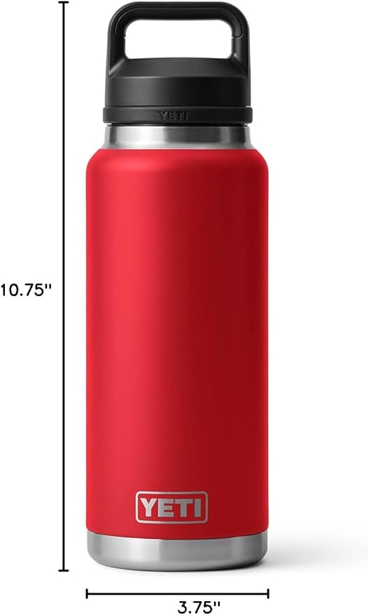 YETI Rambler 36 oz Bottle, Vacuum Insulated, Leakproof, Stainless Steel with Chug Cap