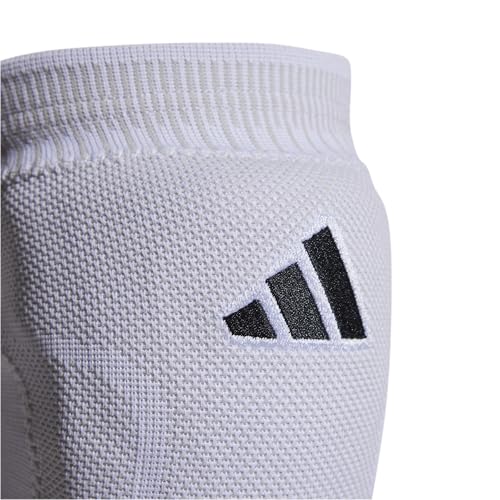 Adidas Unisex-Adult Primeknit Volleyball Kneepads, White/Black, Medium