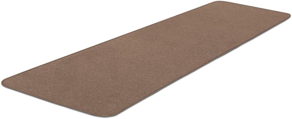 House, Home and More Outdoor Carpet Runner - Brown - 4 Feet x 50 Feet