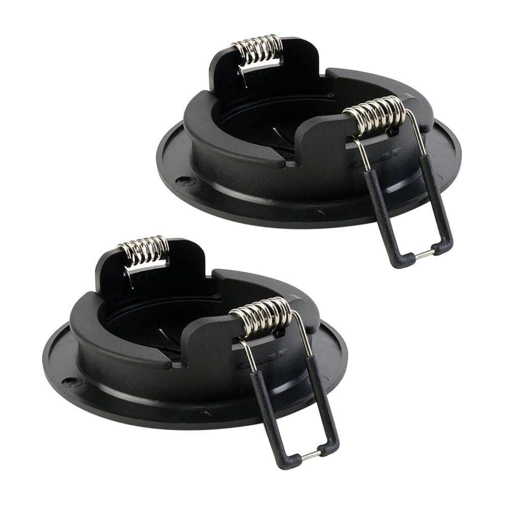 Construct Pro Speedyz Spring-Lock 2 Cable Pass Through Port (Black/Pair)