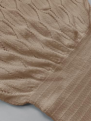 BreathSunny Womens Crochet Elastic Waist Beach Dresses Summer 2025 Scoop Neck Cap Sleeve Bathing Suit Cover Up Mini Dress