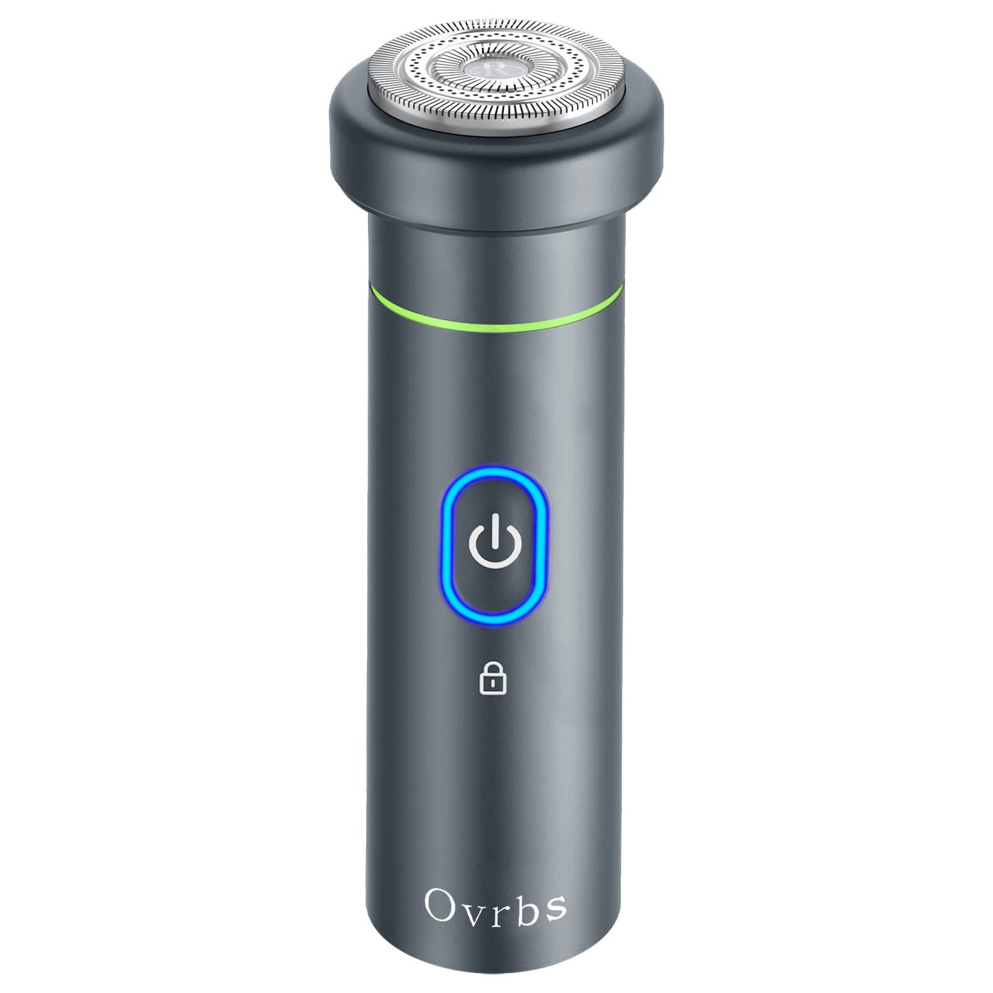 Ovrbs Electric Razor,Aluminum Alloy Body,3D Floating Shaver Head,Type-C Charging,use for 45 Days(RK100-Gray)