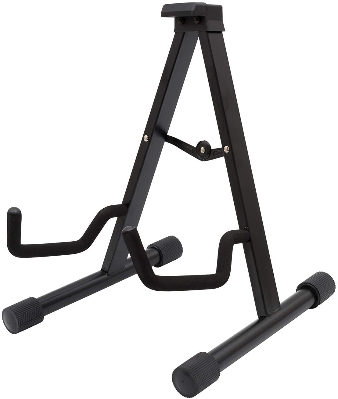 EASTROCK Guitar Stand Floor Professional Portable Black Tripod Adjustable A Frame Acoustic Guitar Stand Multiple Guitars for Aco