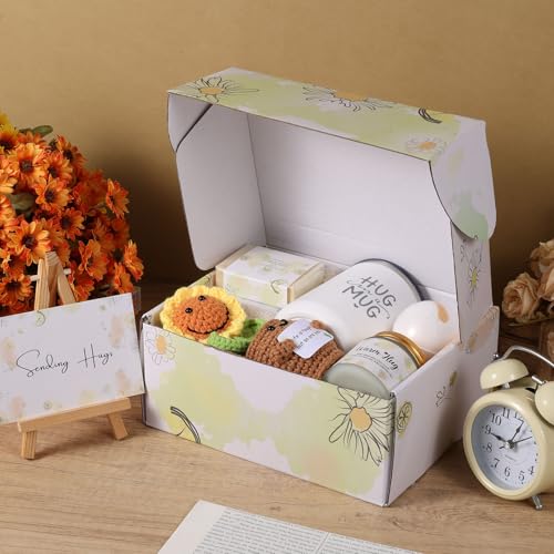 Get Well Gifts Baskets for Women - Care Package After Surgery Recovery Gifts,Feel Better Set Thinking Of You Self Care Gif...