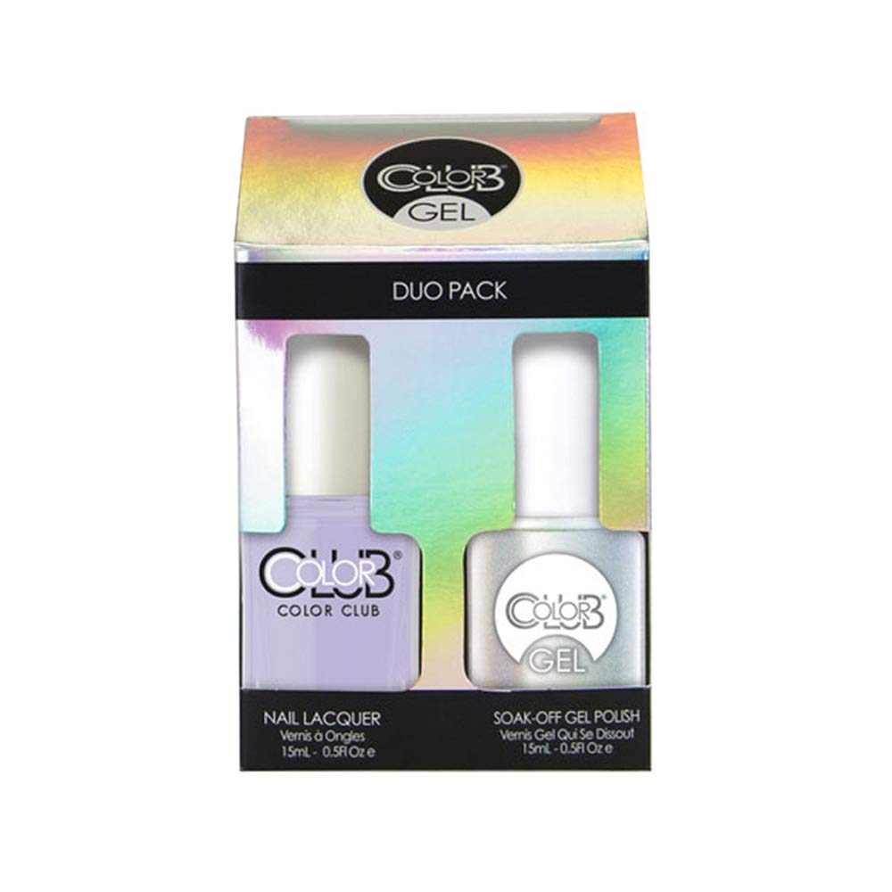 Color Club Holy Chic Color Club Gel + Lacquer Duo Includes 1 Each Of 05gel1040 and 05a1040, 0.5 fluid_ounces