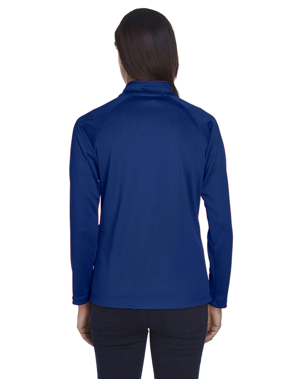 Devon & Jones Ladies Stretch Tech-Shell Compass Quarter-Zip S True Royal