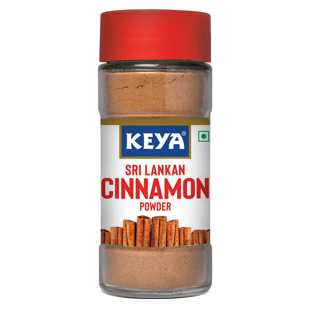 Keya Srilankan Cinnamon Powder | Dalchini Powder | Ceylon Cinnamon Sourced From Sri Lanka | 50G