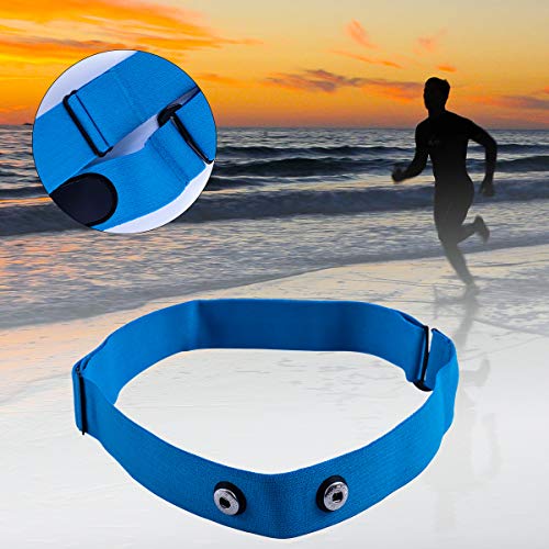 XUXIN Heart Rate Monitor Chest Strap Replacement Exercise Belt Compatible with Wahoo Tickr Polar H10 H9 H7 Garmin HRM Coos...
