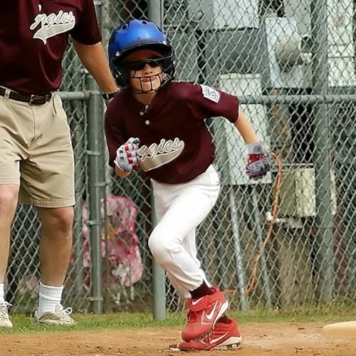 GOWISDOM Youth Baseball Batting Gloves,Softball Batting Gloves Grip Sports Kids Boys Girls Batting Gloves Super Grip for E...