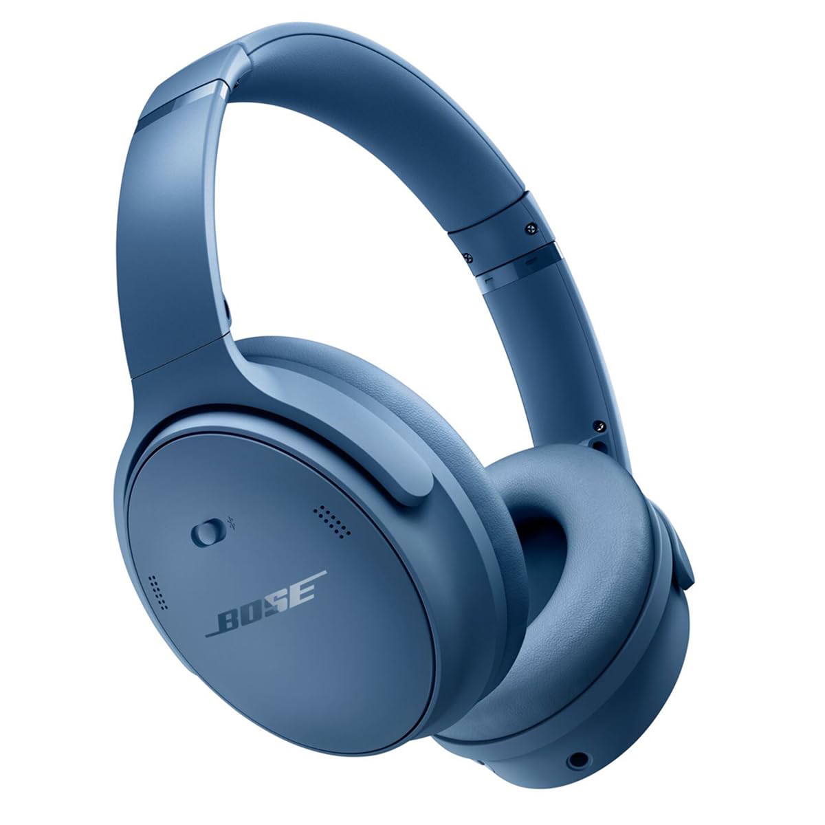 Bose QuietComfort Bluetooth Headphones, Wireless Headphones with Active Over Ear Noise Cancelling and Mic, + Green Extreme 20W 2-Port Wall Charger (Blue Dusk)