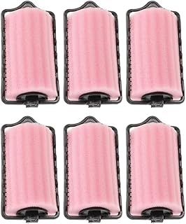 Fomiyes 6 Pcs Foam Rollers Hair: Sponge Rollers for Hair Salon Hairdressing Curlers - Medium Sponge Overnight Soft Curls N...