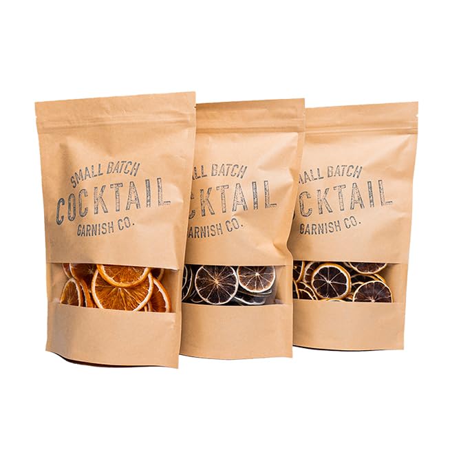 3-Pack Dehydrated Orange Lemon Lime 9oz total 125+ slices Dried in the USA