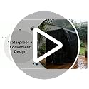 Guisong Protective Cover for Pull Up Bar Station, Waterproof& Dustproof Cover for Power Tower/Pull Up Dip Station-Indoor o...