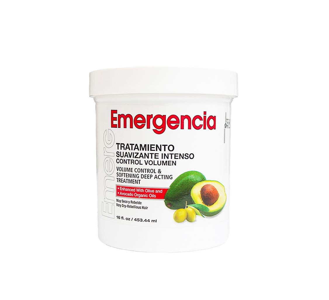 Emergencia Volume Control and Softening Deep Acting Treatment for Extra Smoothness and Shine Enhanced with Olive and Avocado Org