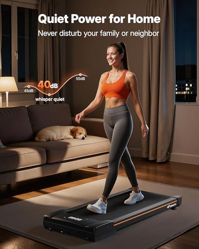 MERACH Walking Pad with Incline 12% Auto Treadmill for Home, 400lbs Capacity 3.5HP Super Quiet Brushless Walking Pads Unde...