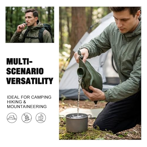 Mardingtop Hydration Bladder, 2.5 Liter Leak Proof Water Bladder,Military Hydration Pack Replacement for Hiking Biking Cli...