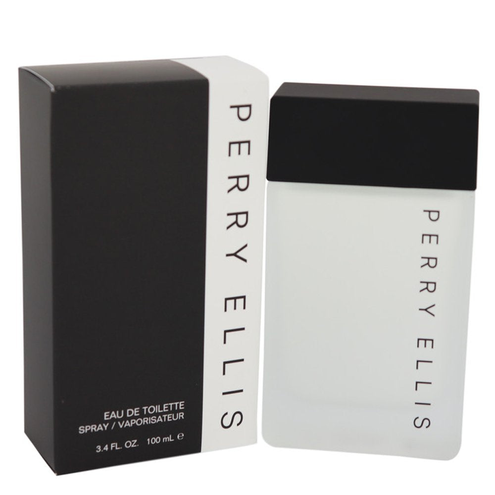 Perry Ellis for Men, 3.4 fl oz Eau de Toilette, fresh, clean, aromatic, woody, citrus, lavender, vanilla, verbena, juniper berri