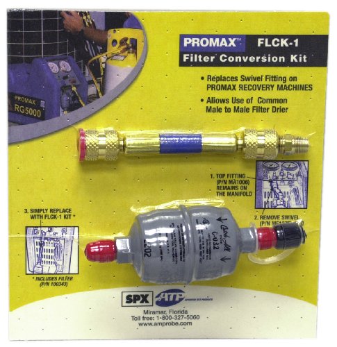 Robinair FLCK-1 Filter Conversion Kit for Promax Recovery and Recycling Units, 2 Piece Set